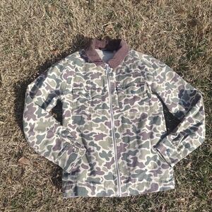 Urban Outfitters Camouflage Jean Jacket